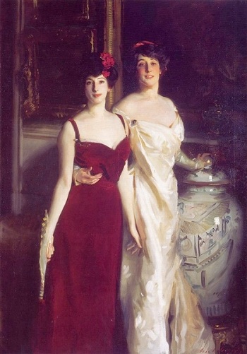 Ena and Betty Daughters of Asher and Mrs. Wertheimer 1901 by John Singer Sargent 1856-1925 Location TBD